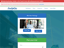 Tablet Screenshot of indygo.net